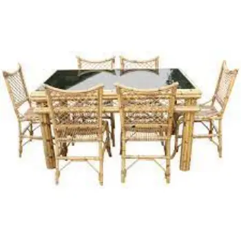Attractive Designs Cane Dining Set